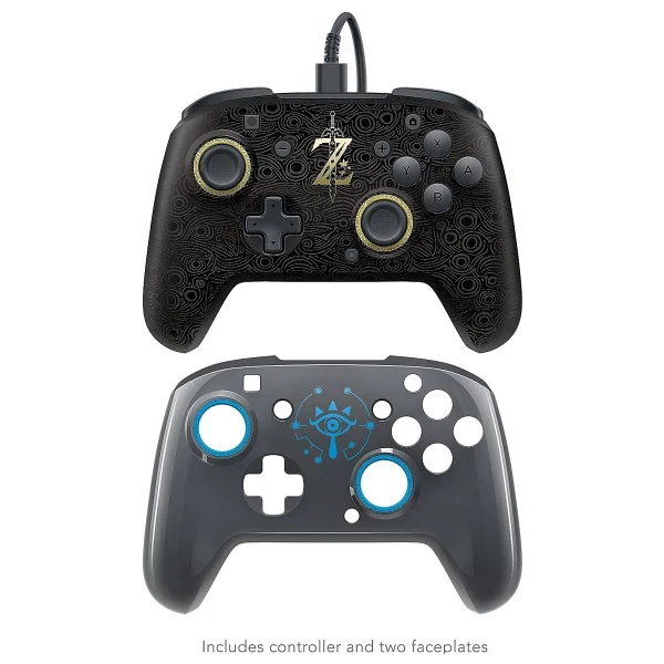Nintendo Switch Deluxe Oyun Kolu Kablolu Faceoff Zelda Breath Of The Wild Edition - Görsel 2