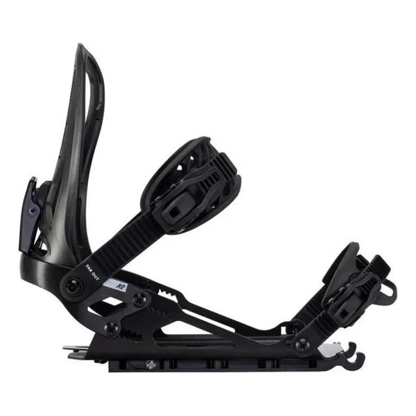 K2 Farout Siyah Snowboard Bağlama - Black - Görsel 6