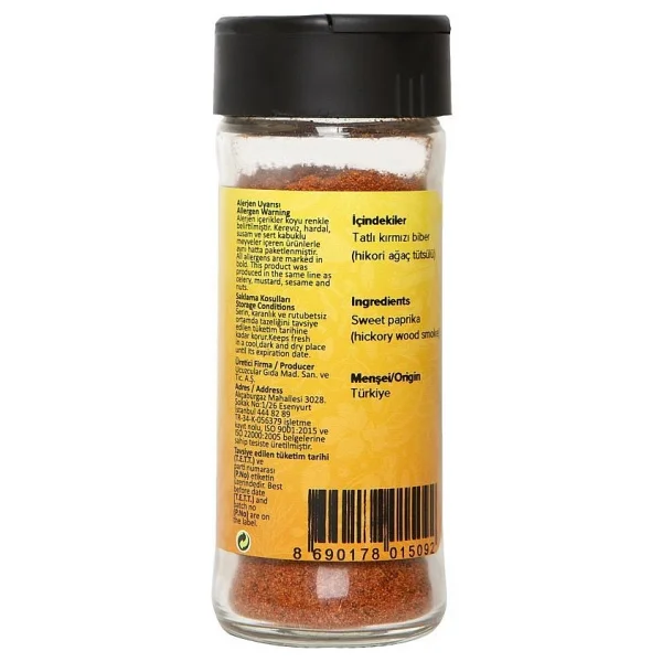 Hayfene Tütsülenmiş Acı Kırmızı Biber 45 Gr - Görsel 2