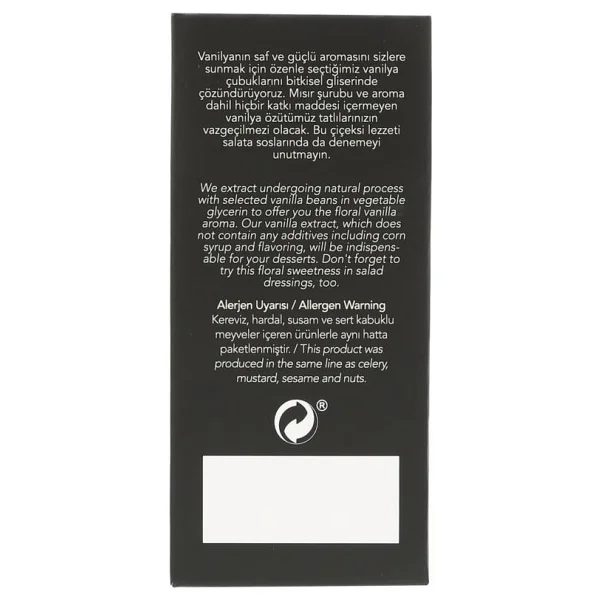 Hayfene 20 Ml Vanilya Ekstratlı Özütü - Görsel 5
