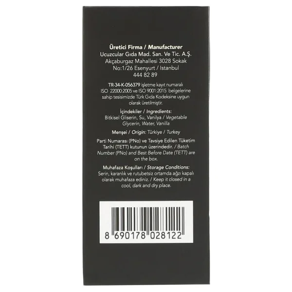 Hayfene 20 Ml Vanilya Ekstratlı Özütü - Görsel 6