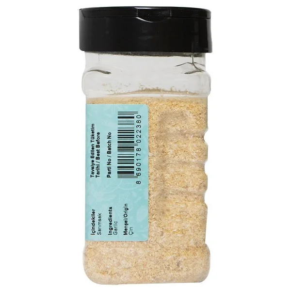 Hayfene Sarımsak Granül 180 G Katkısız Renklendiricisiz Taze Öğütülmüş Doğal Ürün - 180 Gr - Görsel 2