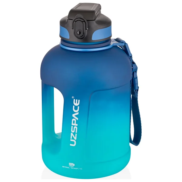 Uzspace 3067 Çift Renk 1700 Ml Motivasyon Matarası - Görsel 5
