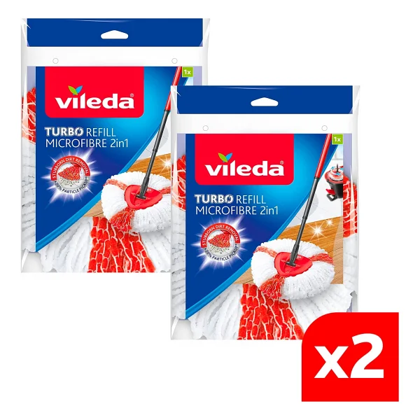 Vileda Turbo 2in1 Yedek Paspas 6'lı - Görsel 9