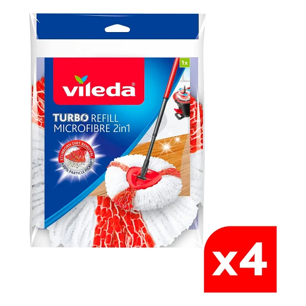 Vileda Turbo 2in1 Yedek Paspas 6'lı - Görsel 7