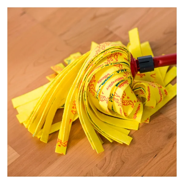Vileda 12 Paket Supermocio Soft %30 Mikrofiberli Yedek Paspas - 12'li - Görsel 3
