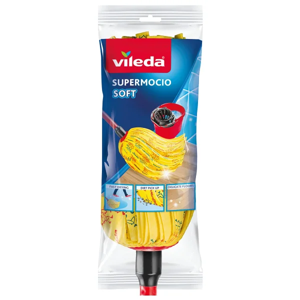 Vileda Supermocio Soft Yedek Paspas - Görsel 9