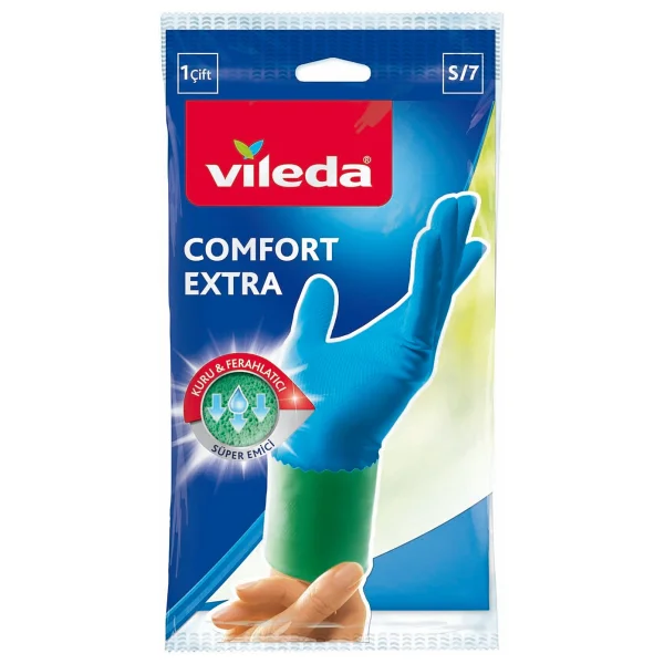 Vileda Comfort Extra Küçük Boy Bulaşık Eldiveni - Görsel 6