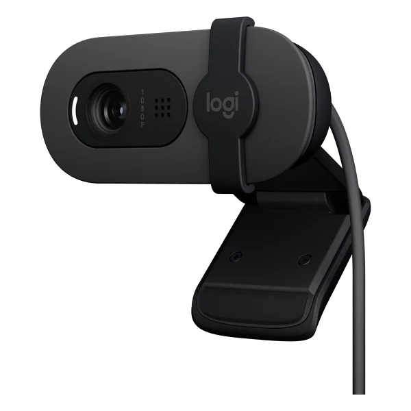 Logitech Brio 100 Siyah Full HD 1080p Mikrofonlu Webcam - Görsel 3