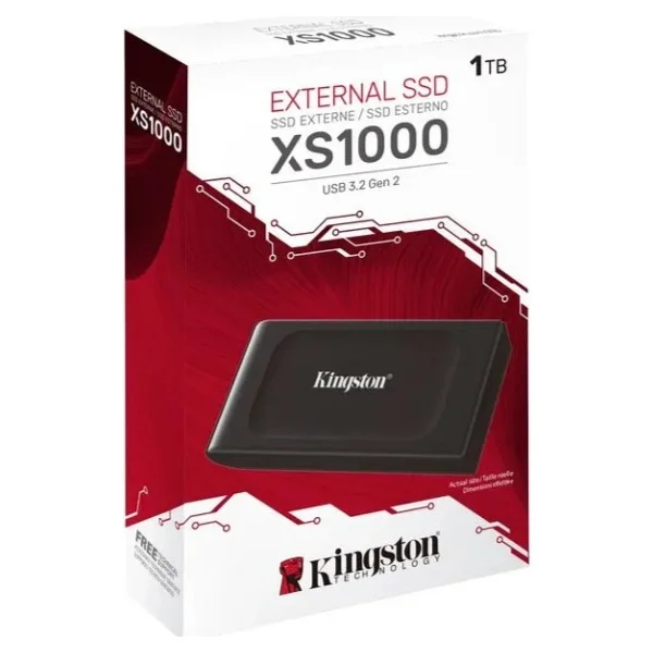 Kingston Xs1000 Sxs1000/1000g USB 3.2 1 TB Taşınabilir SSD - Görsel 3