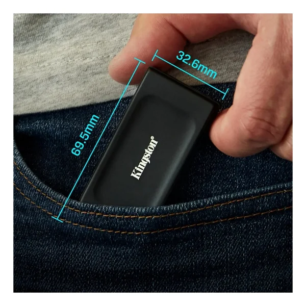 Kingston Xs1000 Sxs1000/1000g USB 3.2 1 TB Taşınabilir SSD - Görsel 4