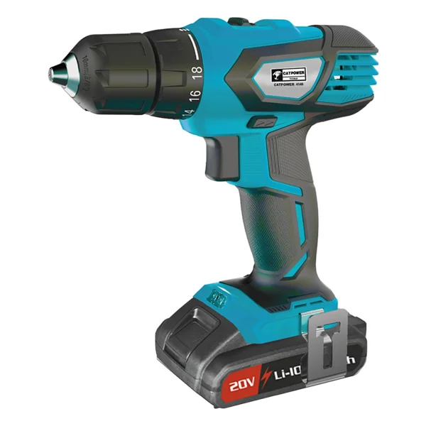 Catpower 4140 20 V 2 Ah Çift Akülü Matkap - Görsel 2