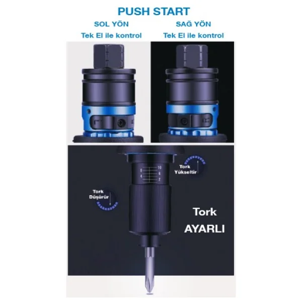 E-Max Et-3155 6 Mm Havalı Vidalama Makinesi - Görsel 2