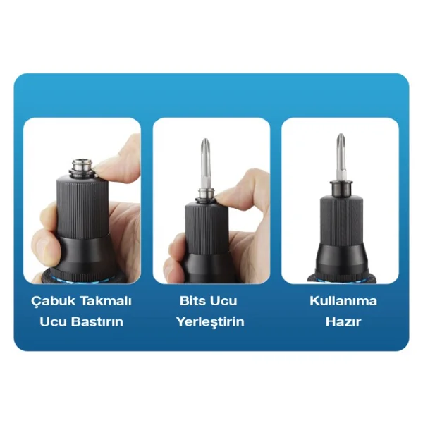 E-Max Et-3155 6 Mm Havalı Vidalama Makinesi - Görsel 3