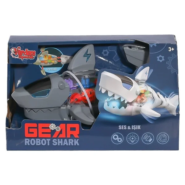 Vardem Işıklı Müzikli ve Hareketli Robot Balık WK-S-2A - Görsel 4