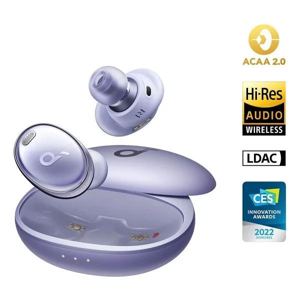Anker SoundCore Liberty 3 Pro TWS Mor Kulak İçi Bluetooth Kulaklık - Görsel 2