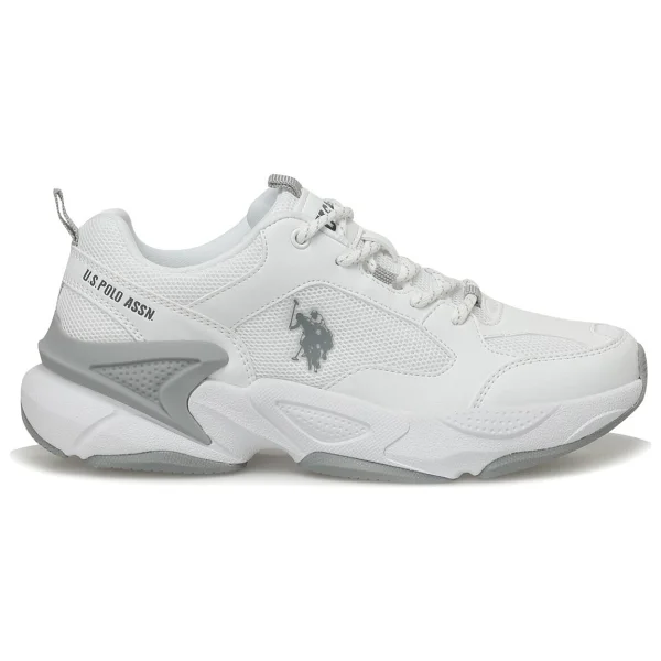 U.S. Polo Assn Maybe Bej Kadın Sneaker - Görsel 8