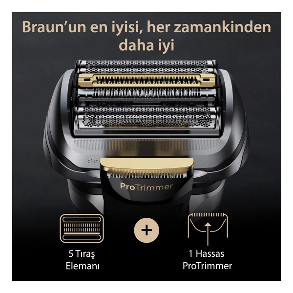 Braun Series 9 Pro Plus 9577cc Islak Ve Kuru Tıraş Makinesi - Görsel 2