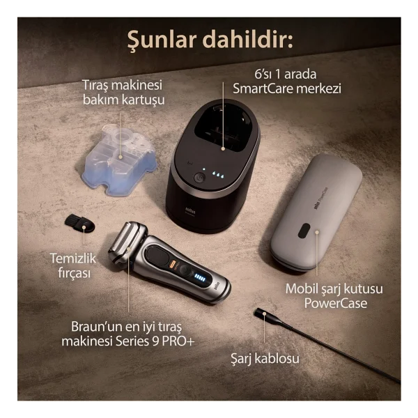 Braun Series 9 Pro Plus 9577cc Islak Ve Kuru Tıraş Makinesi - Görsel 6