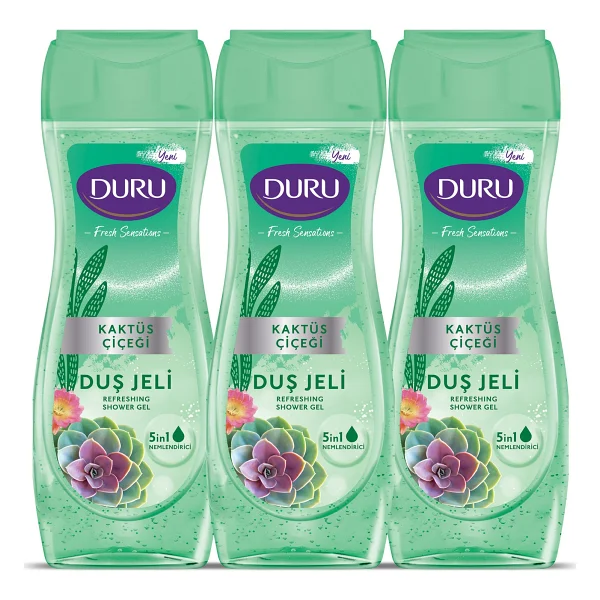 Duru Fresh Sensations Kaktüs Çiçeği 450 Ml Duş Jeli - Görsel 4