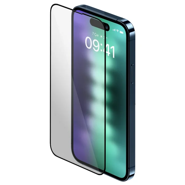 Buff iPhone 15 Plus 5d Glass Ekran Koruyucu Şeffaf - Görsel 2