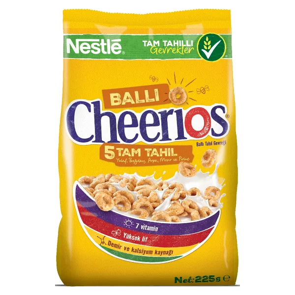 Nestle Cheerios Ballı Tahıl Gevreği 225 Gr - Görsel 5