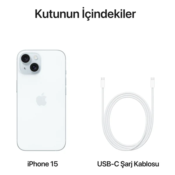 iPhone 15 128 GB Mavi - Görsel 10