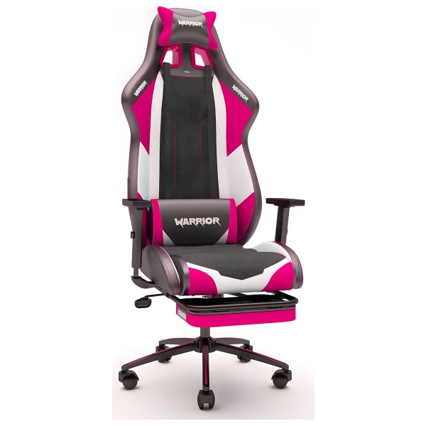 Warrior Scorpion Ayak Uzatmalı Pembe Oyuncu Koltuğu - Görsel 6