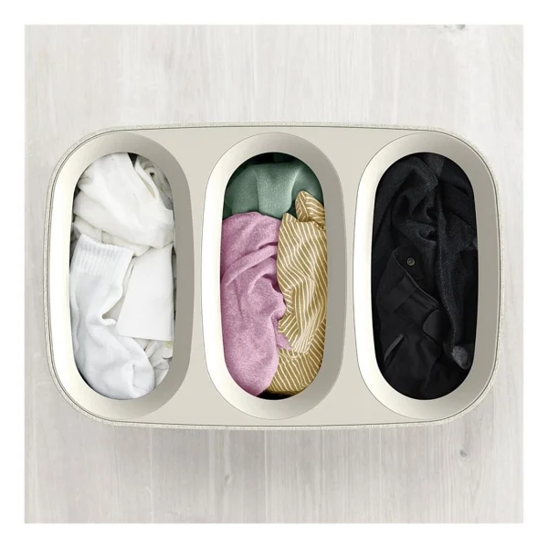 Joseph Joseph Tota 90 Lt Trio 3 Bölmeli Çamaşır Ayırma Sepeti - Görsel 5