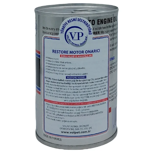 Restore 250 Ml Motor Onarıcı Yağ Katkısı - Görsel 2