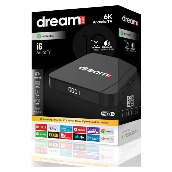 Dreamstar İ6 64 GB 6k Android TV Box - Görsel 7