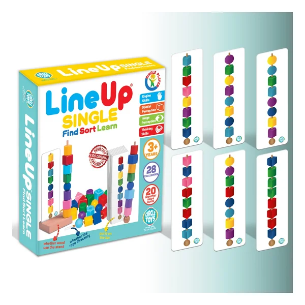 Circle Toys Line Up Bul Sırala Öğren - Görsel 4