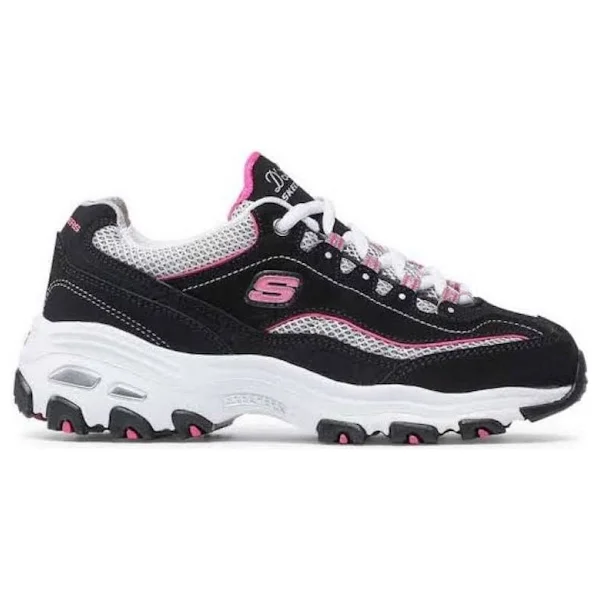 Skechers D'lites Biggest Fan 11930 Bkw Siyah-Beyaz Kadın Spor Ayakkabı - Görsel 6