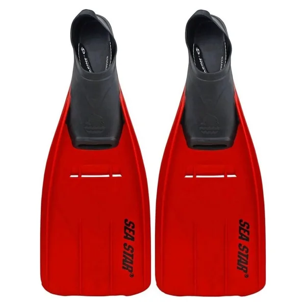 Sea Star Palet Unisex Kullanıma Uygun Kırmızı Renkli Su Altı Dalış Ekipmanı - 29 - 31 - Görsel 3