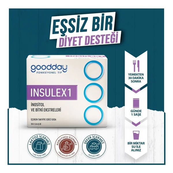Goodday İnsulex 1 30 Saşe - Görsel 7