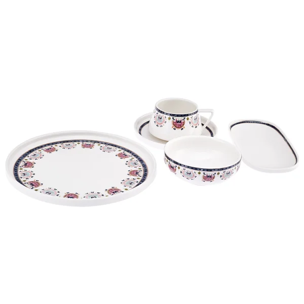 Emsan Ethnic Pink 32 Parça 6 Kişilik Kahvaltı Takımı - Görsel 2