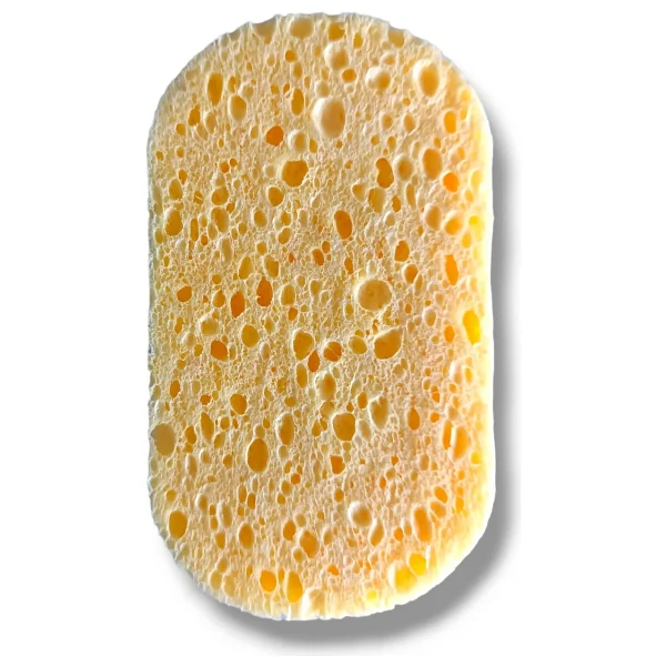 Croc 2004 Doğal Yüz Ve Makyaj Temizleme Süngeri 3lü Oval - Görsel 3