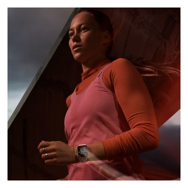 Apple Watch Series 9 GPS 45mm Alüminyum Kasa Spor Kordon Akıllı Saat - Görsel 5
