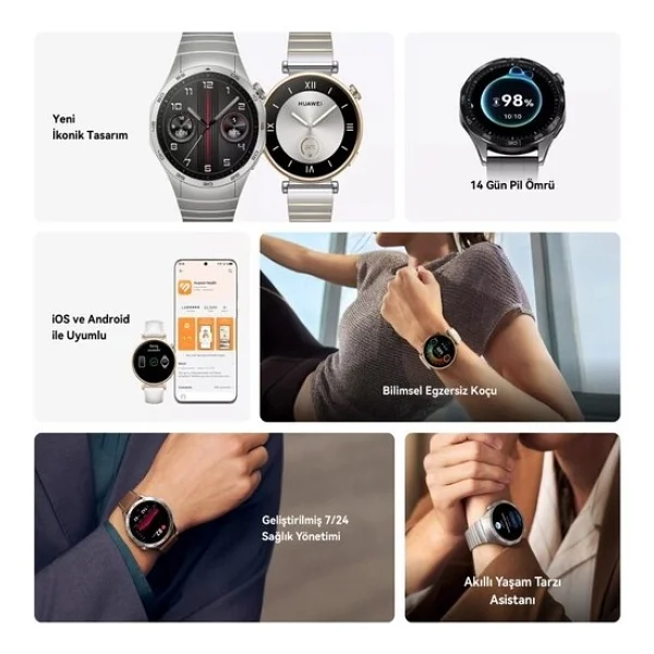Huawei Watch Gt 4 41mm Akıllı Saat - Görsel 6