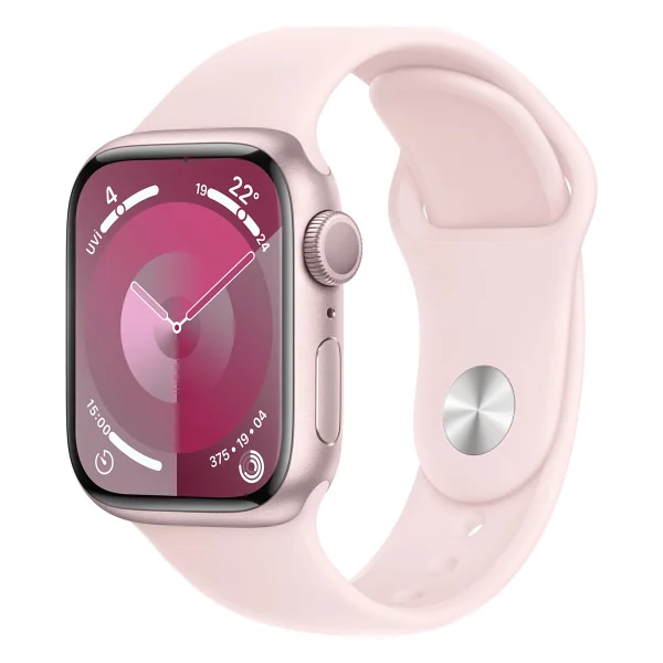 Apple Watch Series 9 GPS 41mm Kırmızı Alüminyum Kasa Ve Kırmızı Spor Kordon Akıllı Saat - Görsel 7