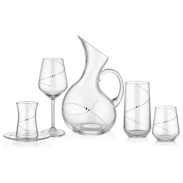 Decostyle Elegance 61 Parça 12 Kişilik Paşabahçe Cam Bardak Seti - Görsel 5