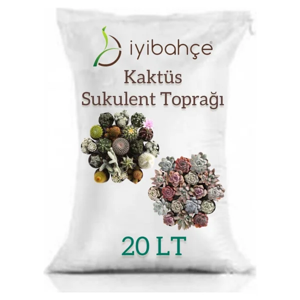 İyibahçe Kaktüs-Sukulent Toprağı 20 Lt - Görsel 2