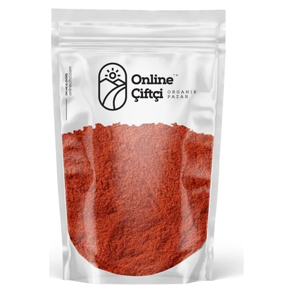 Online Çiftçi Tatlı Kırmızı Toz Biber 80 Gr - Görsel 9