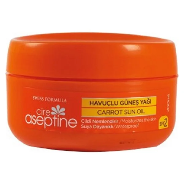 Cire Aseptine Havuç Yağı 200 Ml Bronzlaştırıcı Krem - Görsel 2