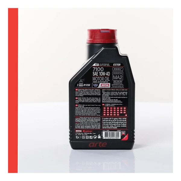 Motul 7100 4t 10w-40 1 Lt 2'li Motosiklet Yağı - Görsel 3