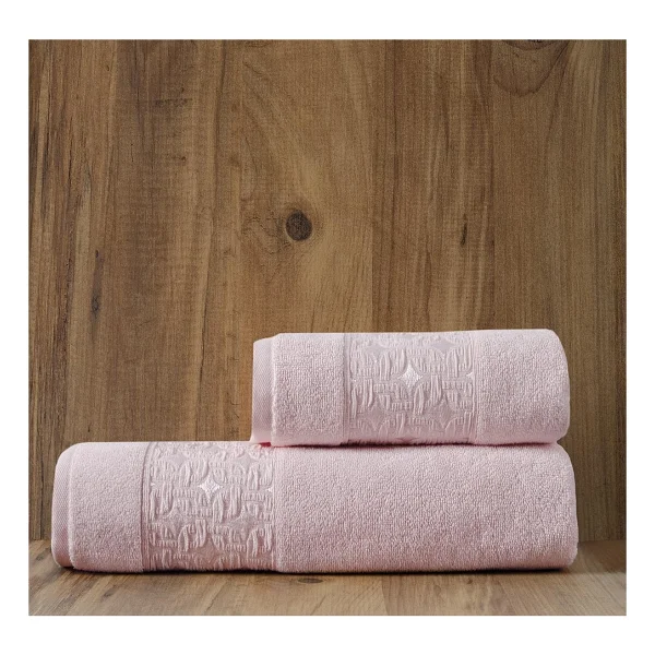 Soley Oppolo Extra Yumuşak Pamuklu Eponj 2'li Havlu Seti - 70 X 140 Cm - 50 X 90 Cm - Gri - Görsel 5