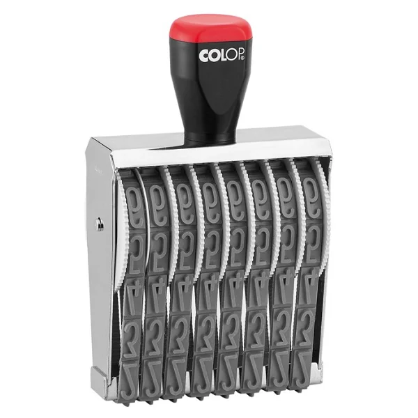 Colop 018008 Bandlı Numaratör - 18mm/8 Haneli - Görsel 2