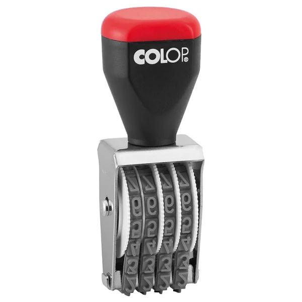 Colop 05004 Bandlı Numaratör - 5mm/4 Haneli - Görsel 2