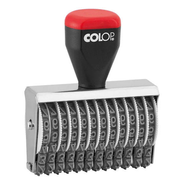 Colop 05012 Bandlı Numaratör - 5mm/12 Haneli - Görsel 2
