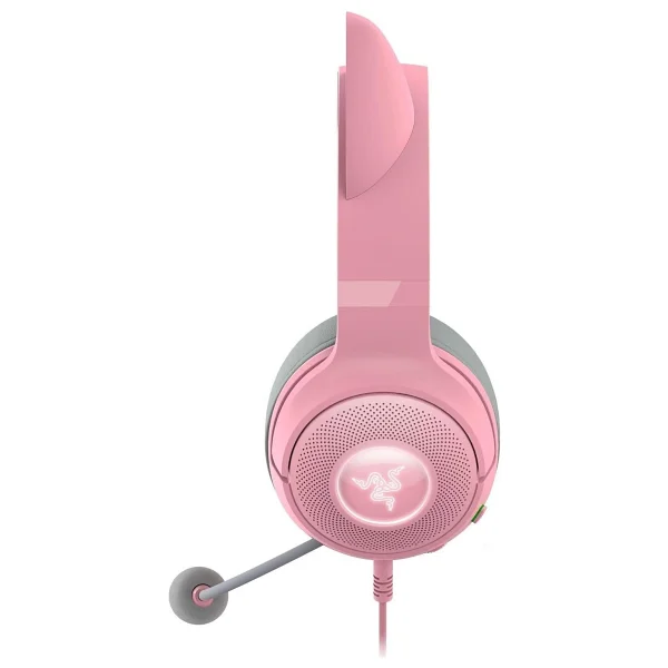 Razer Kraken Kitty V2 RZ04-04730200-R3M1 RGB 7.1 USB Kablolu Kulak Üstü Oyuncu Kulaklığı - Görsel 4